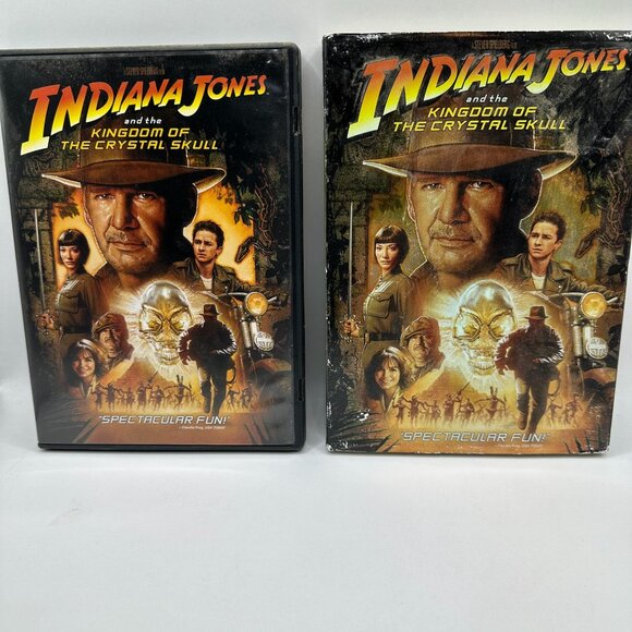 Indiana Jones And The Kingdom Of The Crystal Skull DVD 2008 PG-13 Harrison Ford - Picture 3 of 4